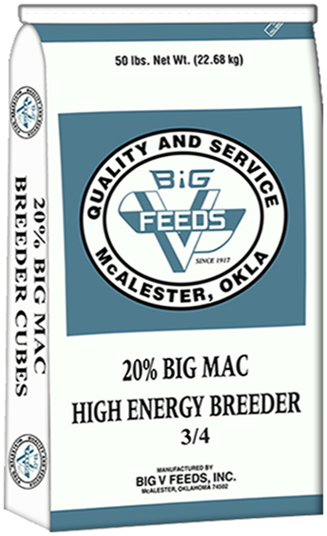 20% BIG MAC BREEDER CUBES